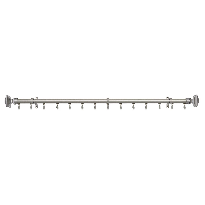 Achim Innovative Oxford Traverse Curtain Rod