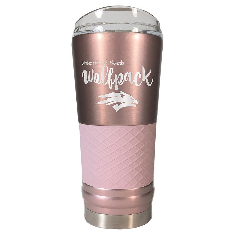 Nevada Wolf Pack 24-Ounce Draft Rose Gold Tumbler