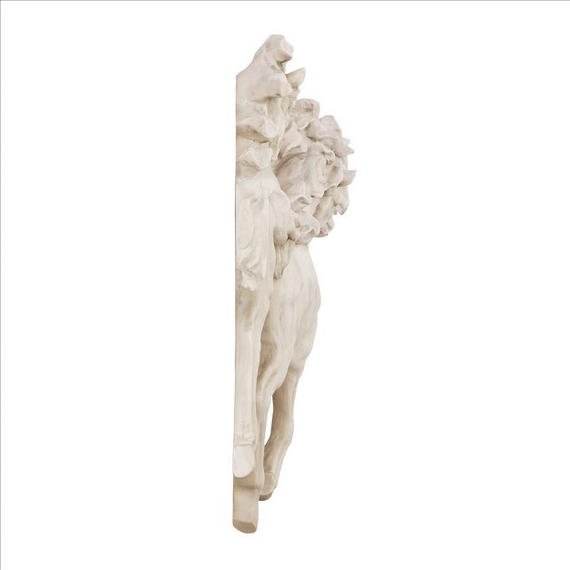 Design Toscano Los Tres Caballos Del Castillo Alomar Wall Sculpture