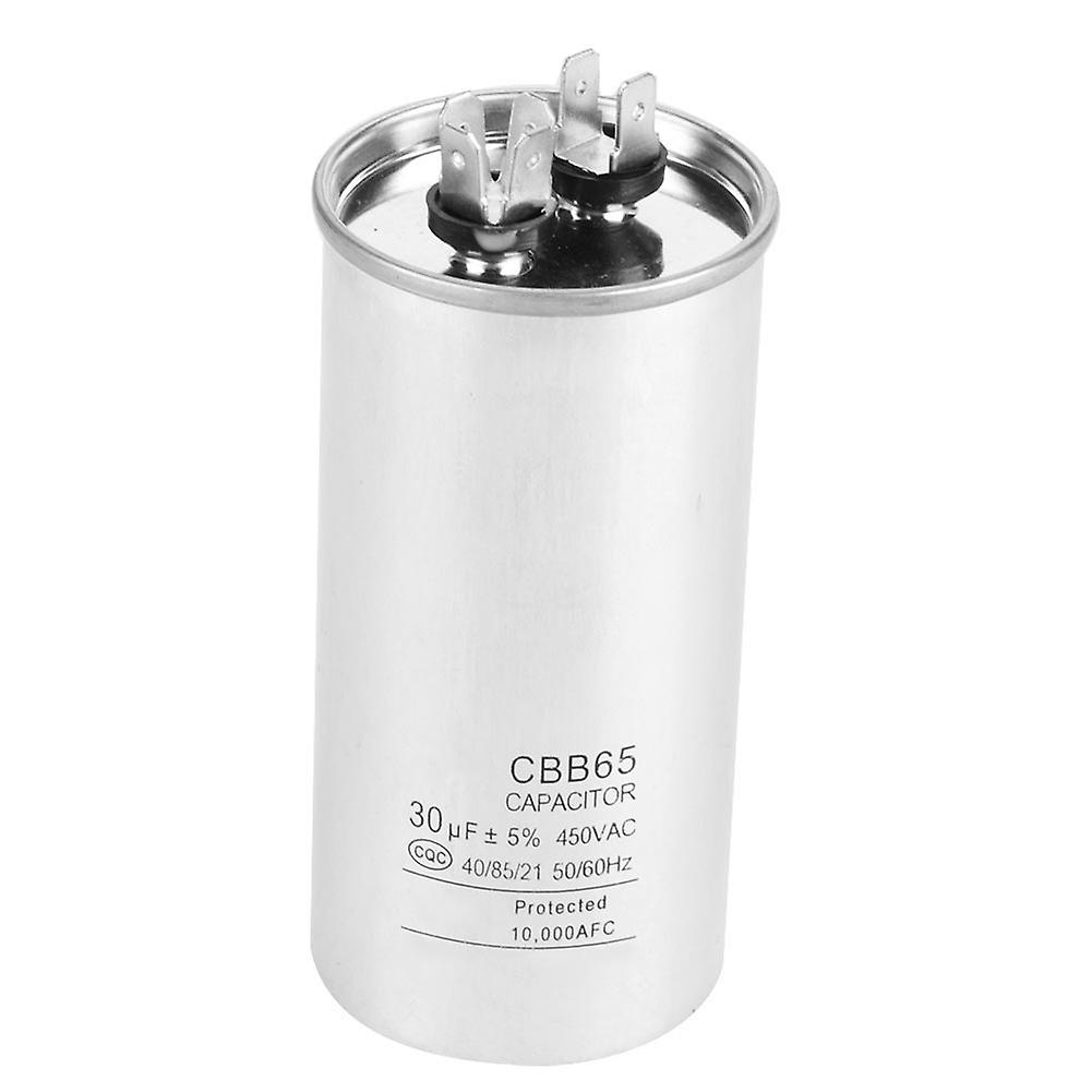 Cbb65a-1 30uf Ac 450v Cylindrical Motor Capacitor For Air Conditioner Motors Refrigerator