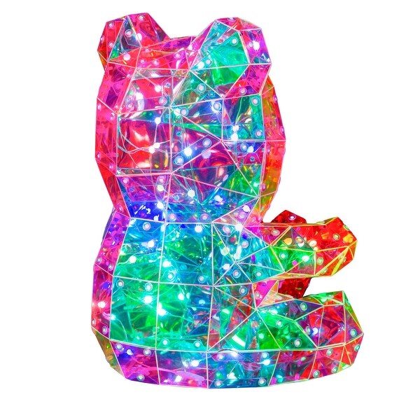 Charming PET Bear LED Lights: Delightful Glow Powered by USB