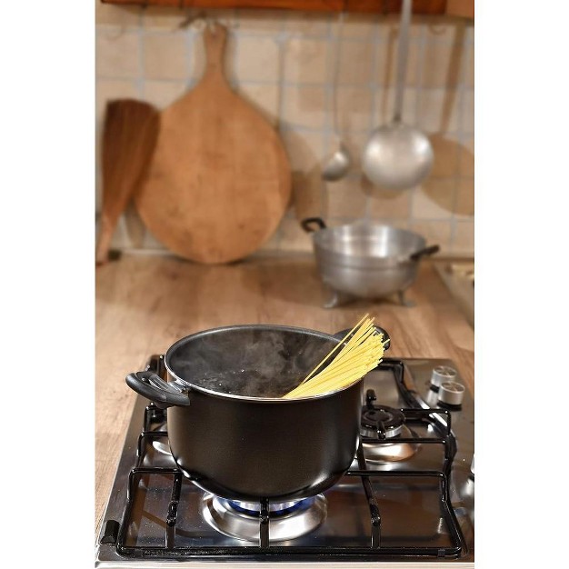 Ravelli Italia Linea 30 Non Stick Stock Pot With Glass Lid 3 2 Quart Italian Elegance For Exceptional Cooking