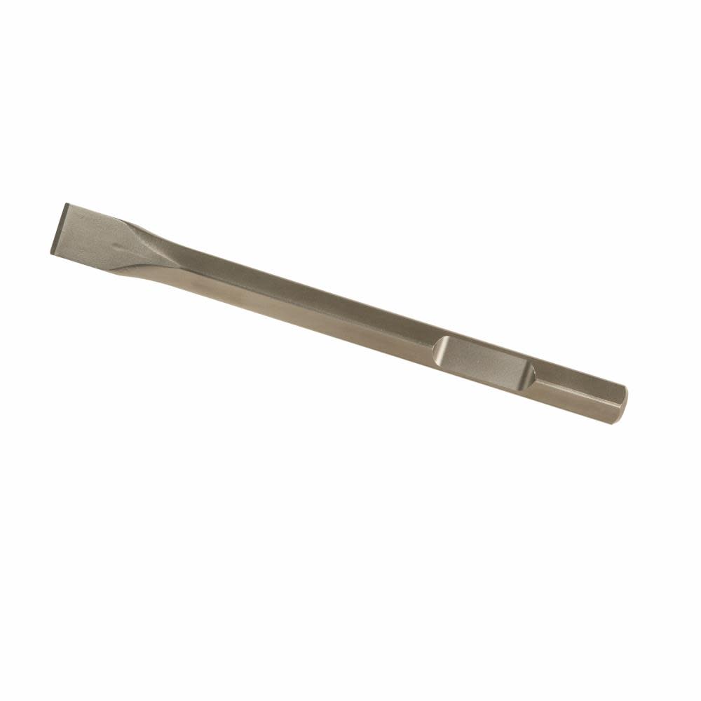 16 In. Flat Chisel 1-1/8 In. Hex Hammer Steel ;