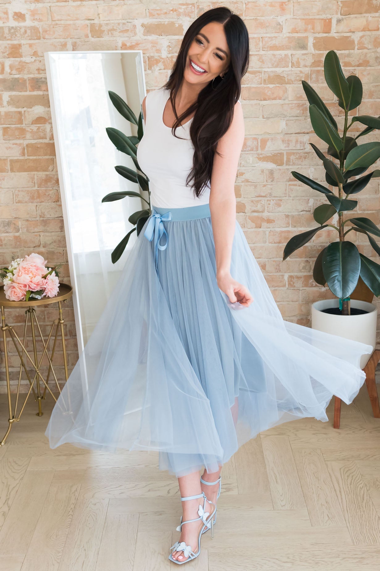 Forever Soulmates Modest Tulle Skirt