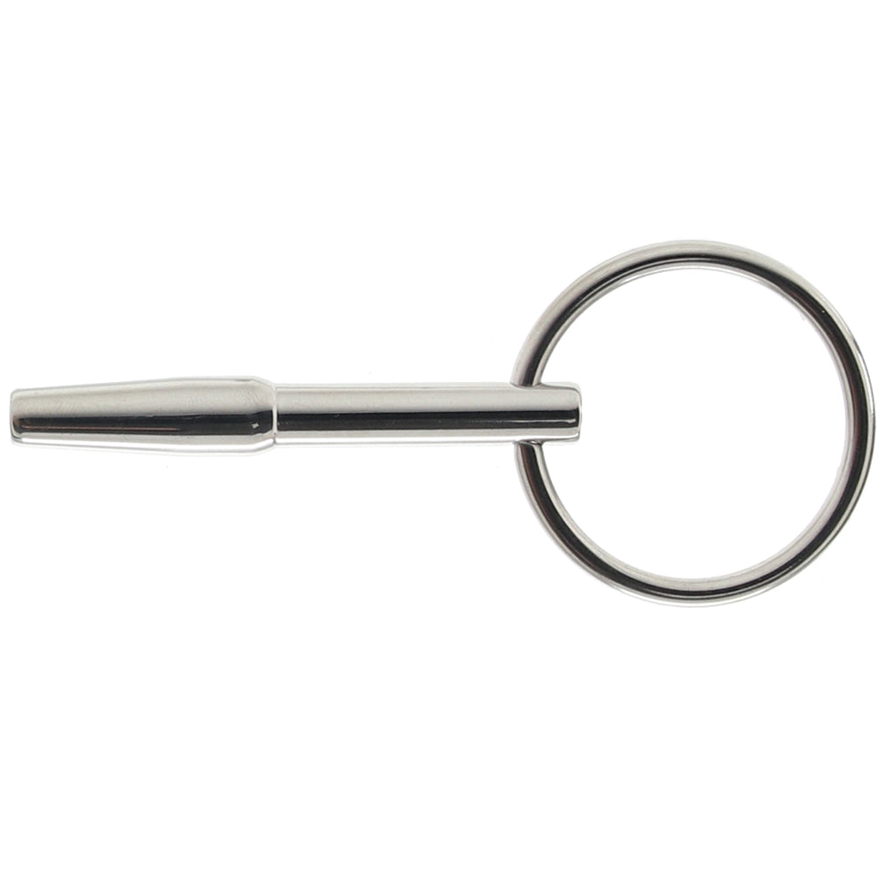 Blueline Stainless Steel Penis Plug with Ring