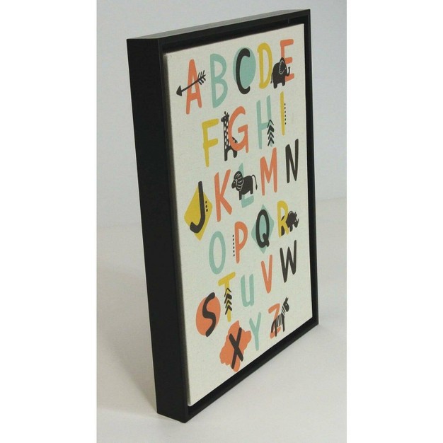 Roommates Framed Wall Poster Prints Alphabet