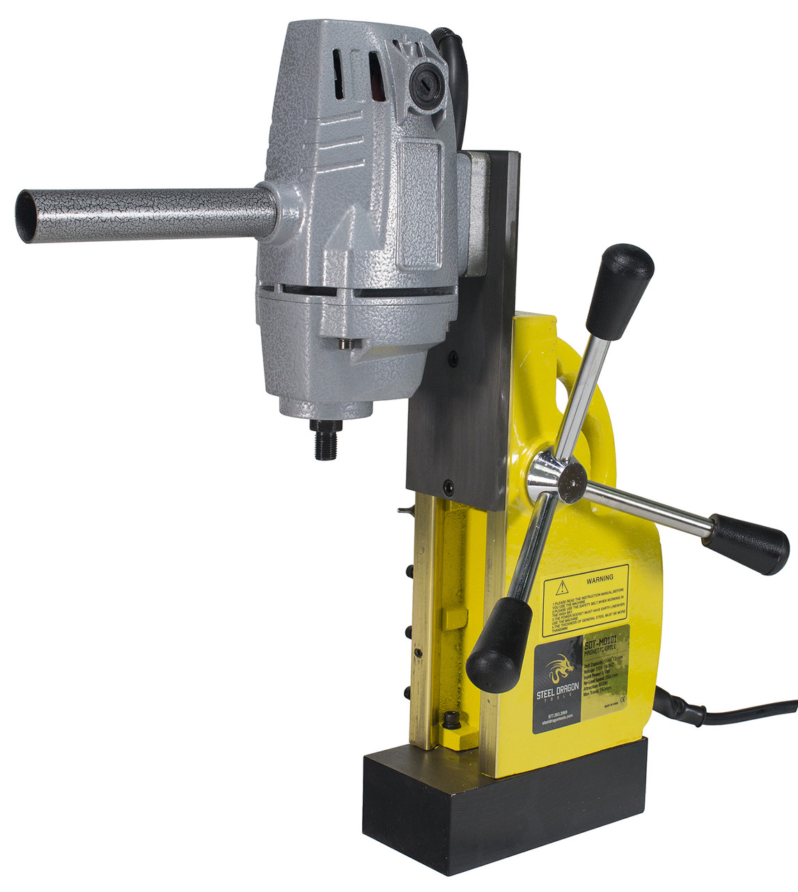 Steel Dragon Tools MD13 Magnetic Drill Press has 1/2 Boring Diameter