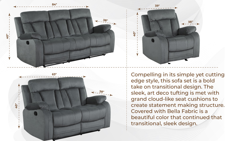 Axel Contemporary Microfiber Recliner Chair   Contemporary   Recliner Chairs   by Luxuriant Furniture  Houzz