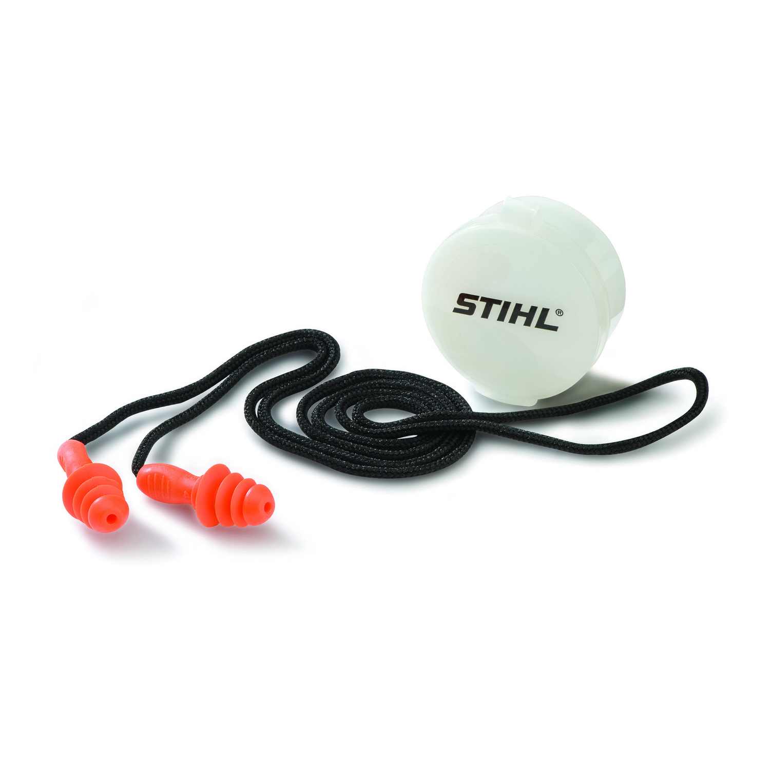 STIHL NRR 27 Silicone Earplugs Orange 1 pair