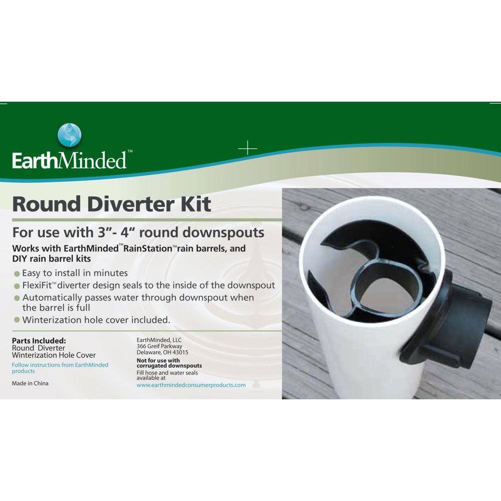 EarthMinded Round Diverter Kit RDD-0001