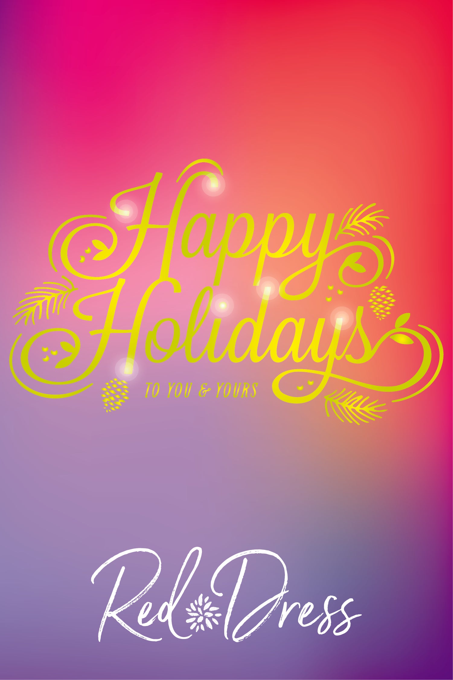 Virtual Holiday Gift Card - Happy Holidays