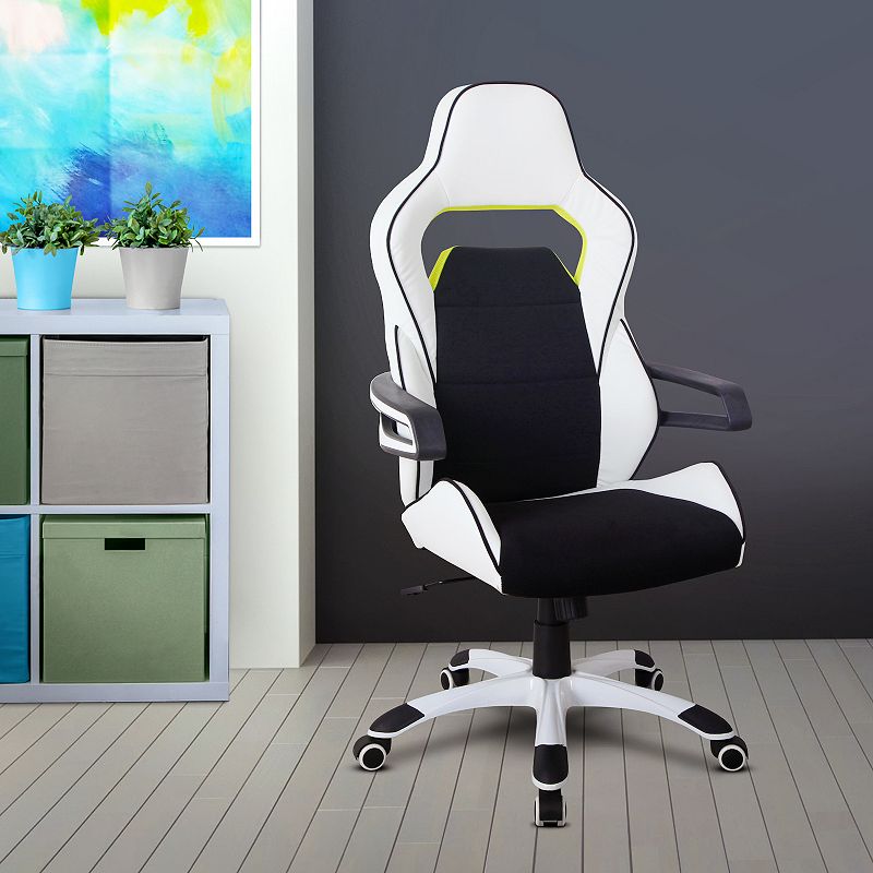 Techni Mobili Ergonomic Essential Racing Style Home and Office Chair