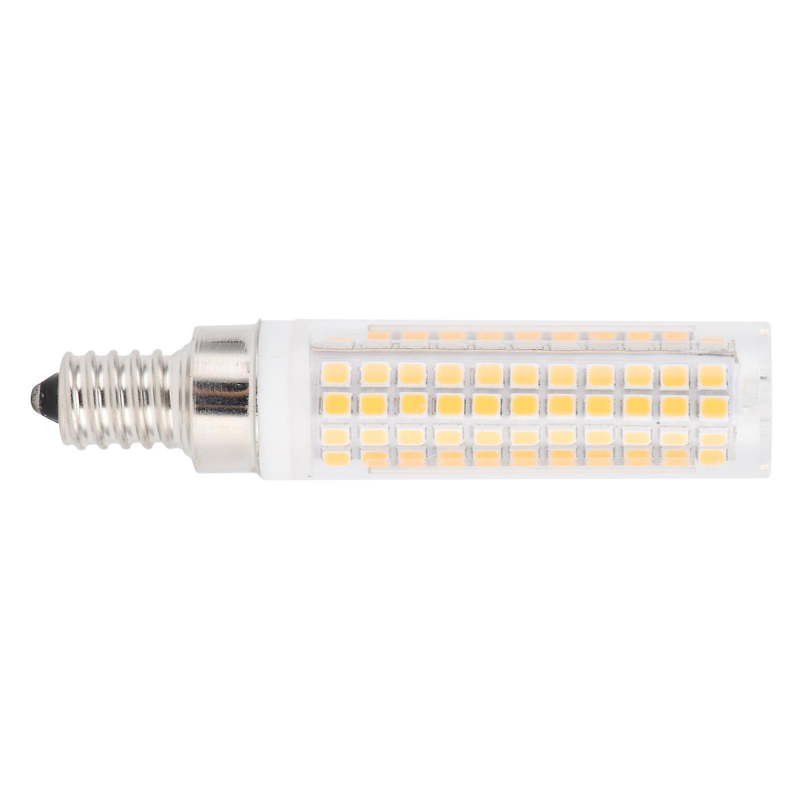 E12 Bulb LED Corn Lamp 1200LM 136LED Dimmable Bulb for Chandelier Ceiling Light Wall Lamp 110arm White