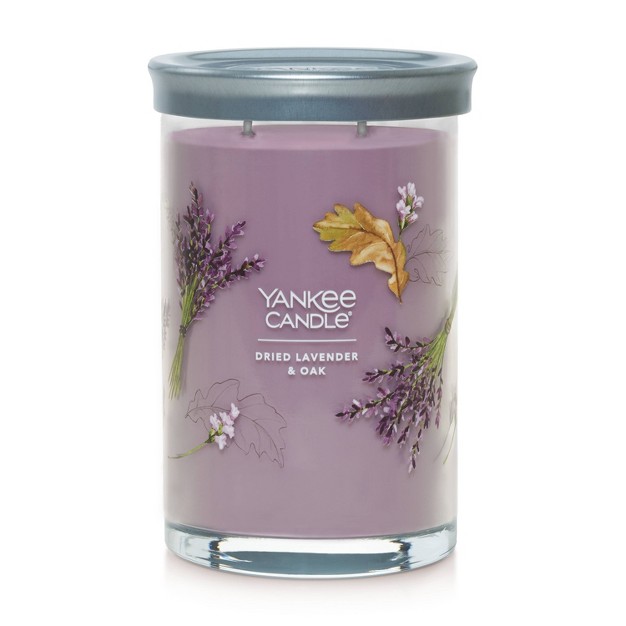 20oz Signature Large Tumbler Candle Dried Lavender amp Oak Yankee Candle