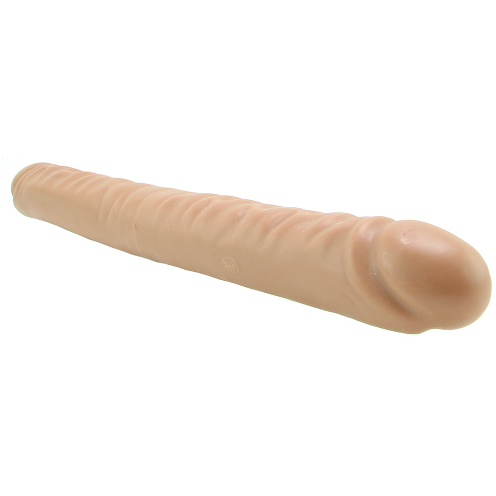 Dr. Skin 18 Inch Double Ended Dildo in Mocha