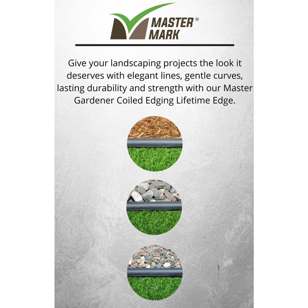 Master Mark 40 ft. Master Gardener Lifetime Coiled Edging 25840