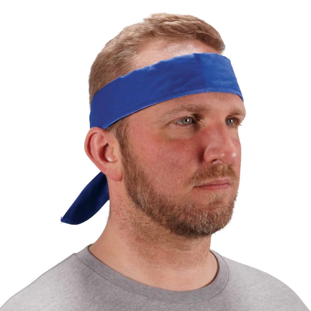 Ergodyne Chill Its 6702 Cooling Bandana Blue