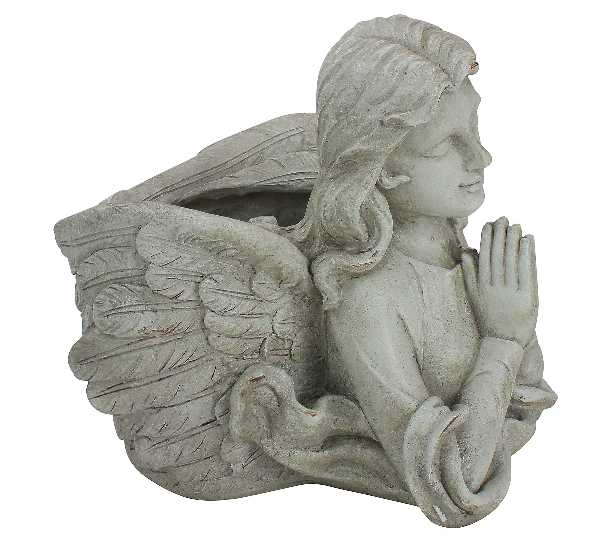 Northlight 11 Praying Angel Outdoor Garden Statue Planter