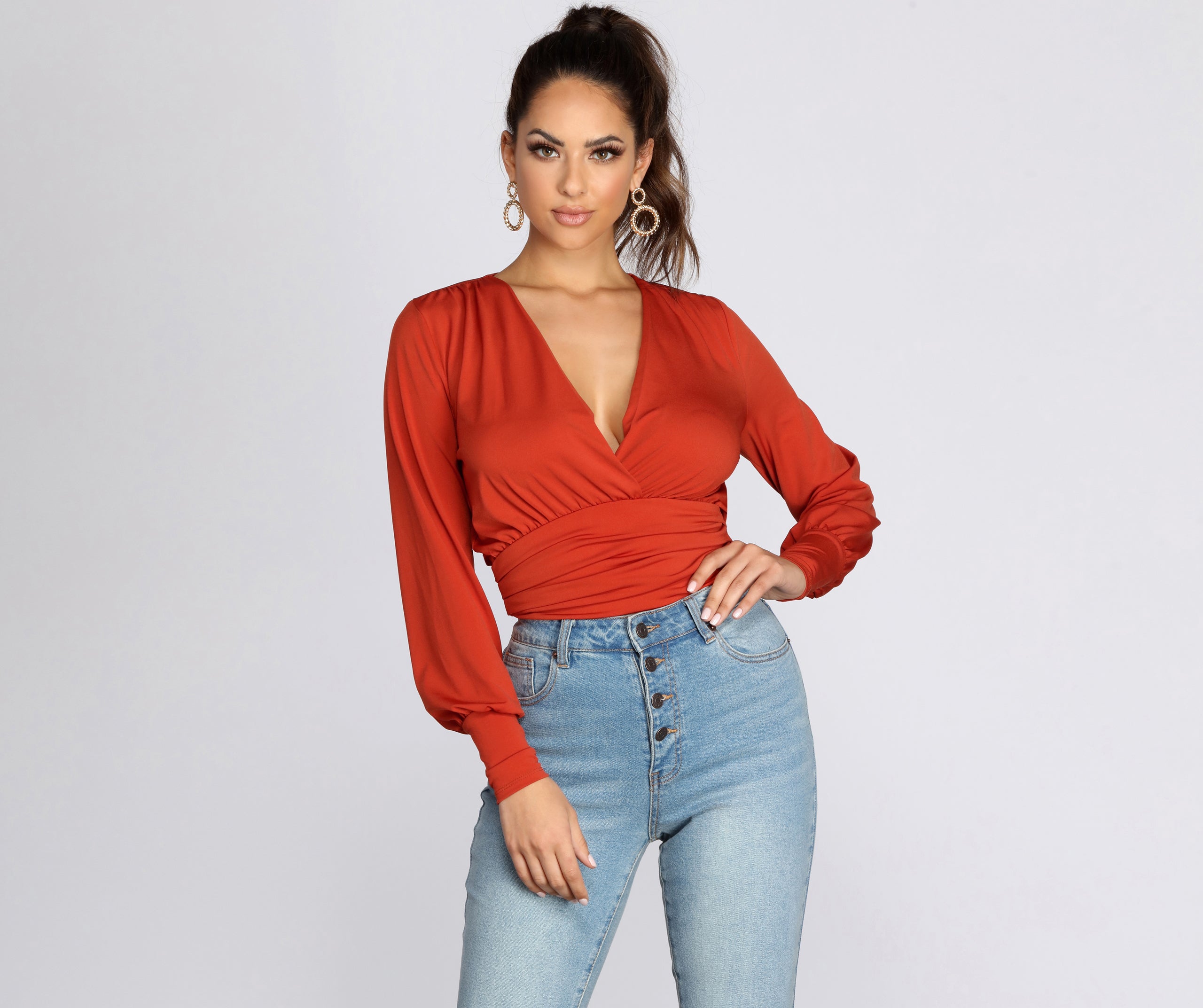 Be My Girl Dolman Sleeve Top