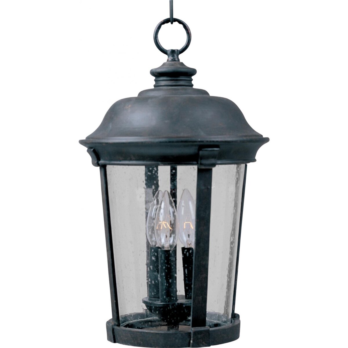 Maxim Dover DC Three Light 17-Inch Outdoor Hanging Lantern