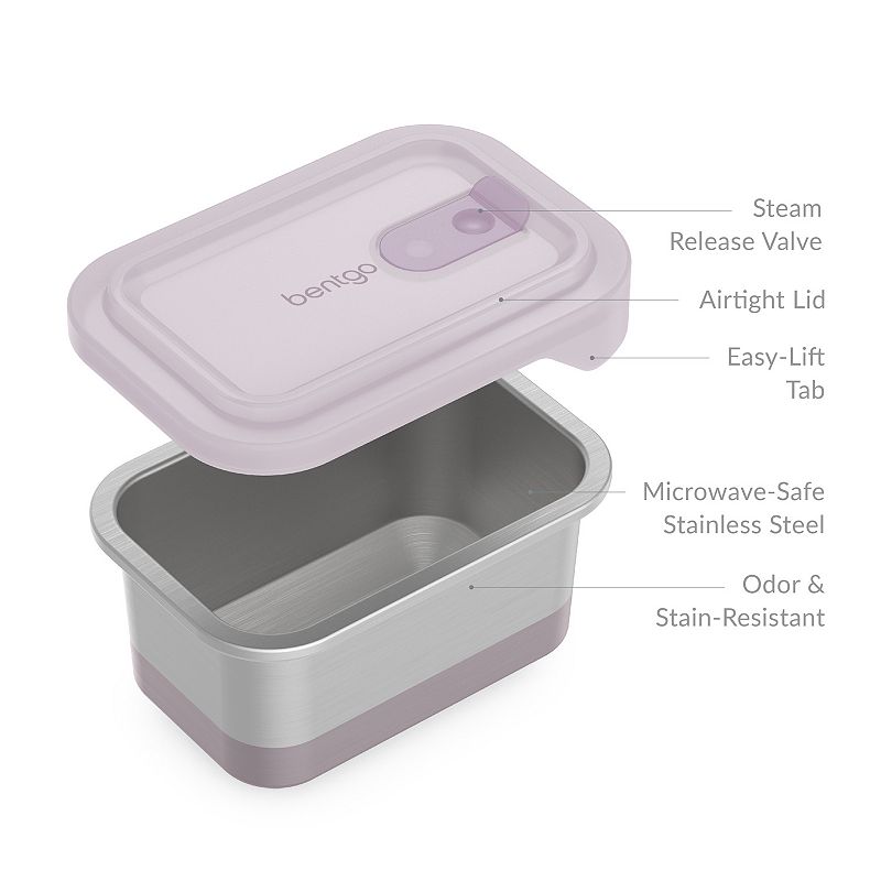 Bentgo Microsteel Heat and Eat Lunch Container