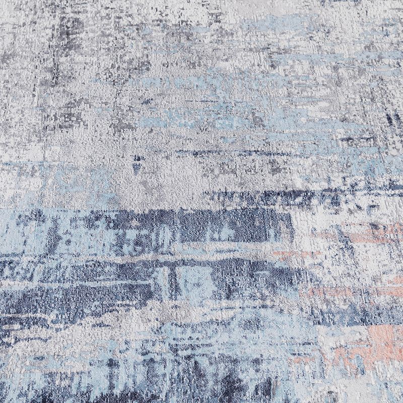 Loomaknoti Prudencia Blue and Gray Rug