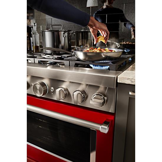 KitchenAid KFDC506JPA 363939 Smart CommercialStyle Dual Fuel Range with