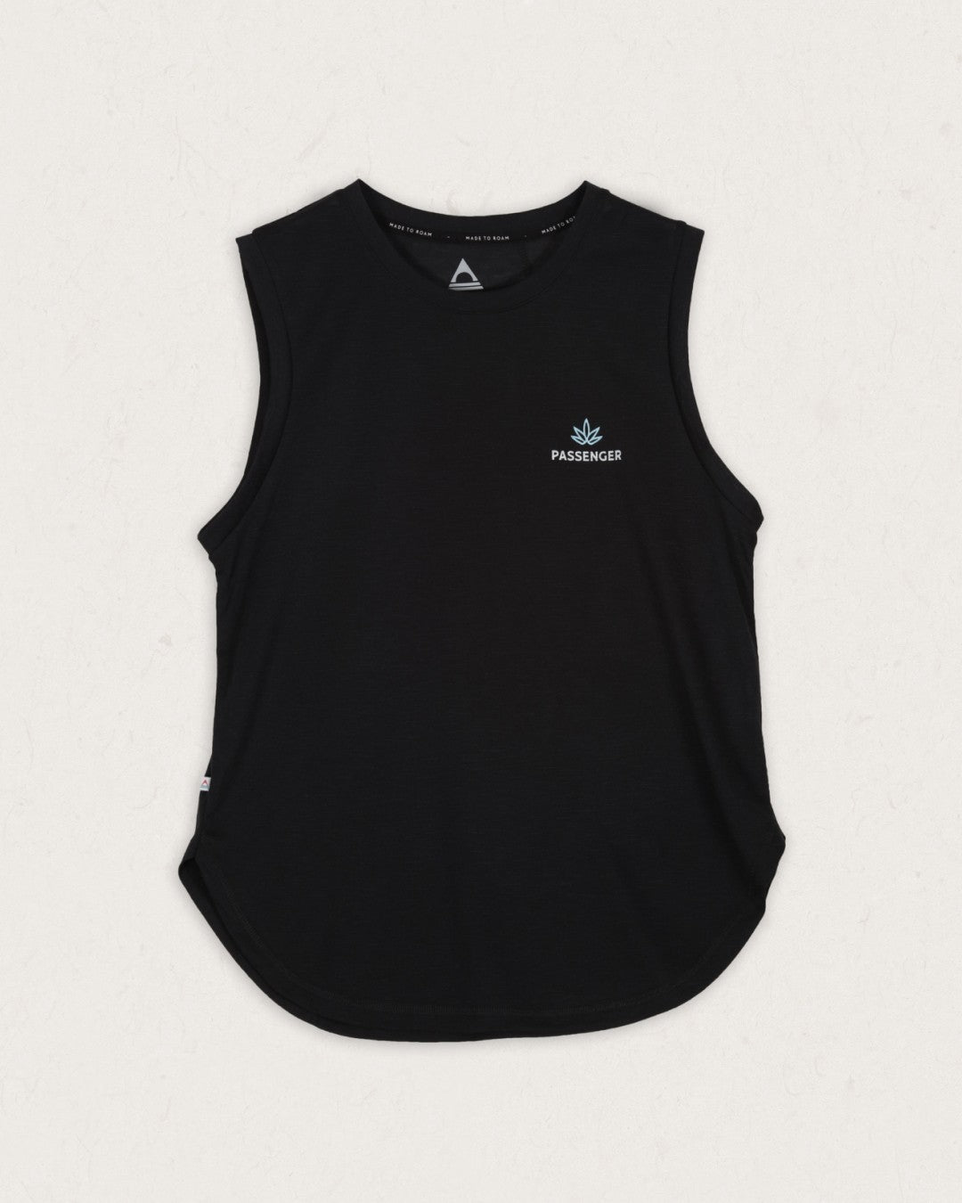 Blue Bird Recycled Active Vest - Black