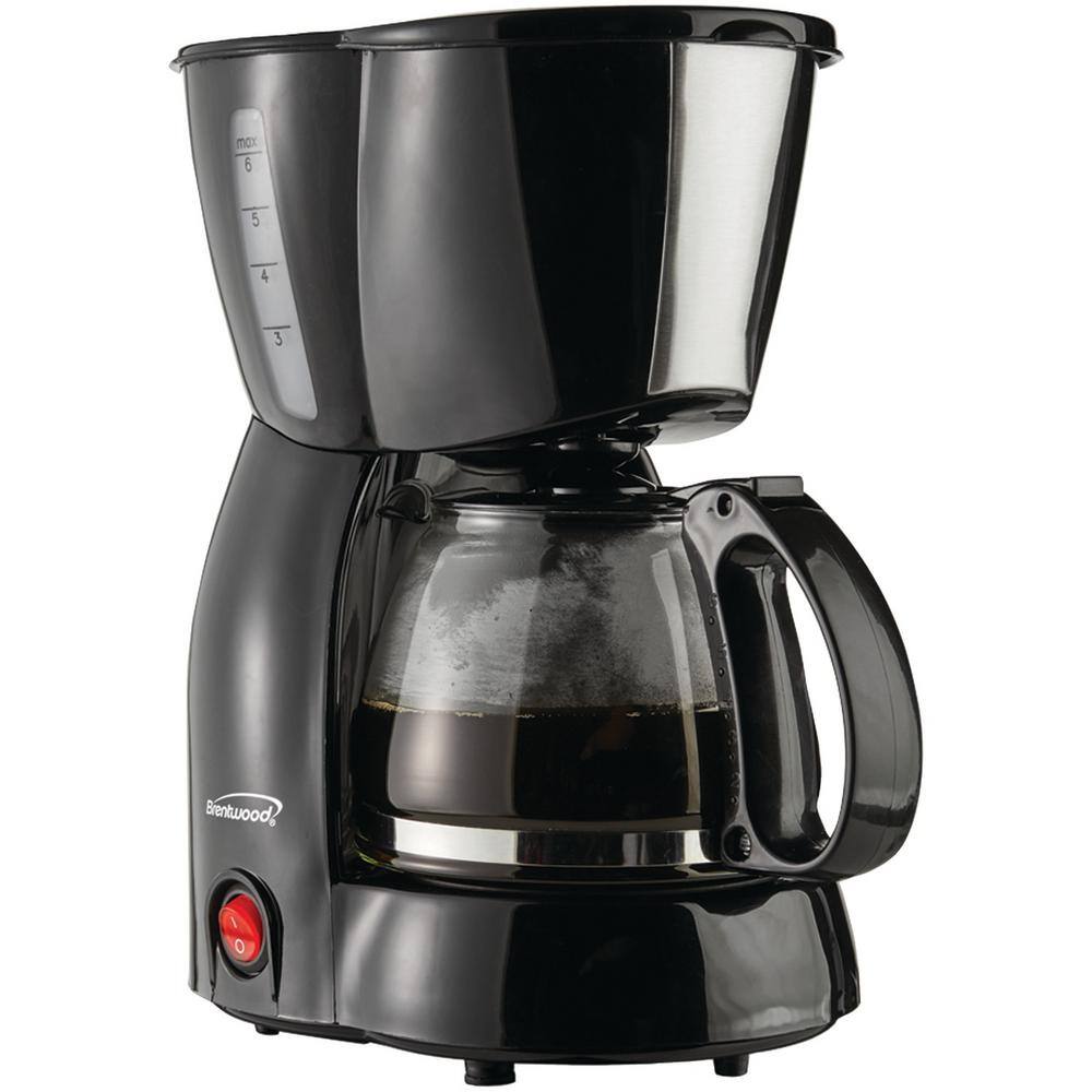 Brentwood 4-Cup Black Coffee Maker TS-213BK