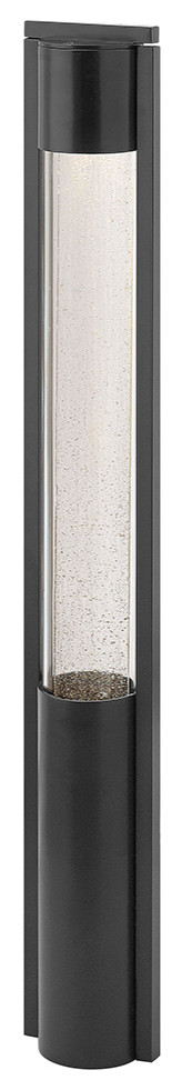 Hinkley 55607Bk Shelter Bollard 120V  Black   Contemporary   Path Lights   by Buildcom  Houzz