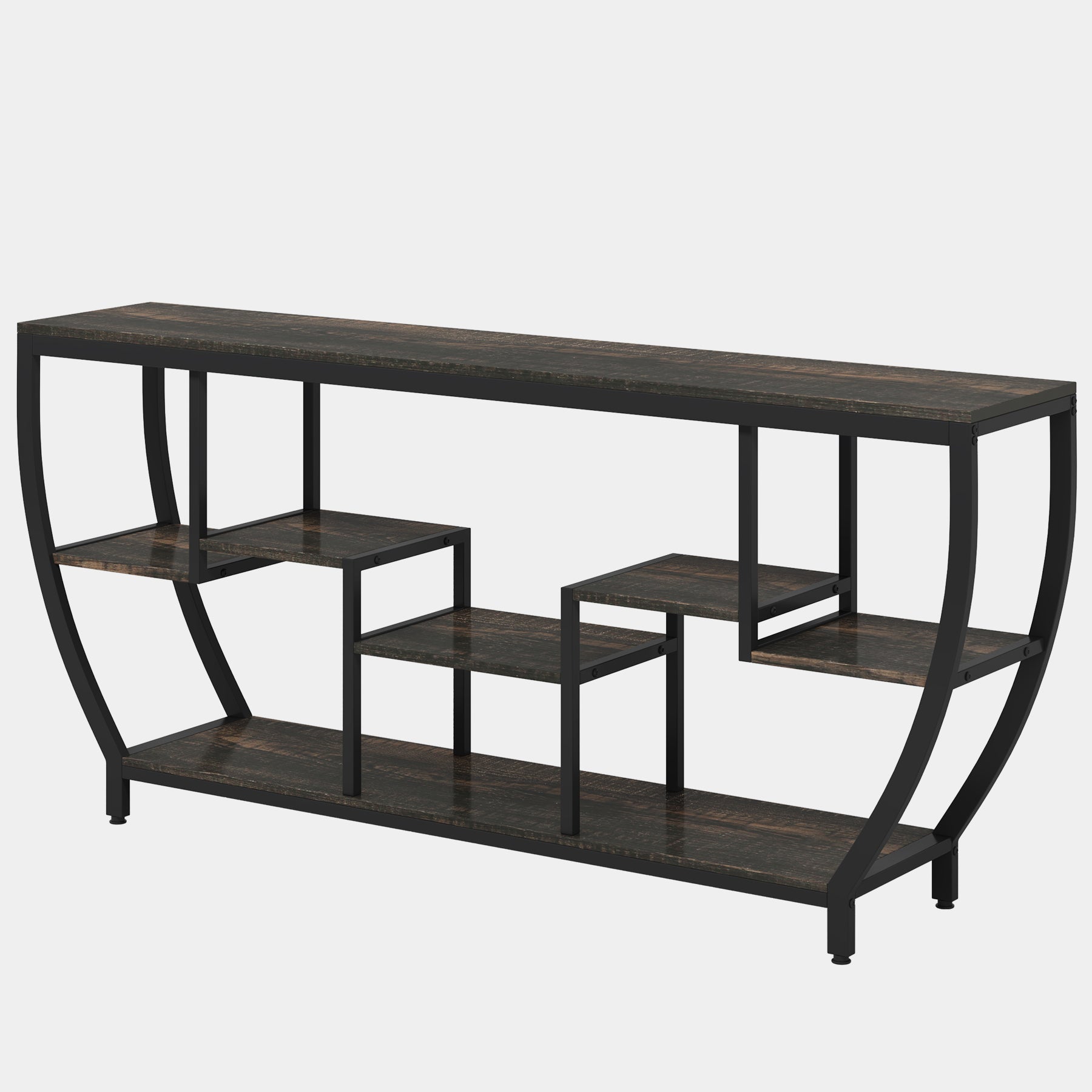 Industrial Console Table, 70.9