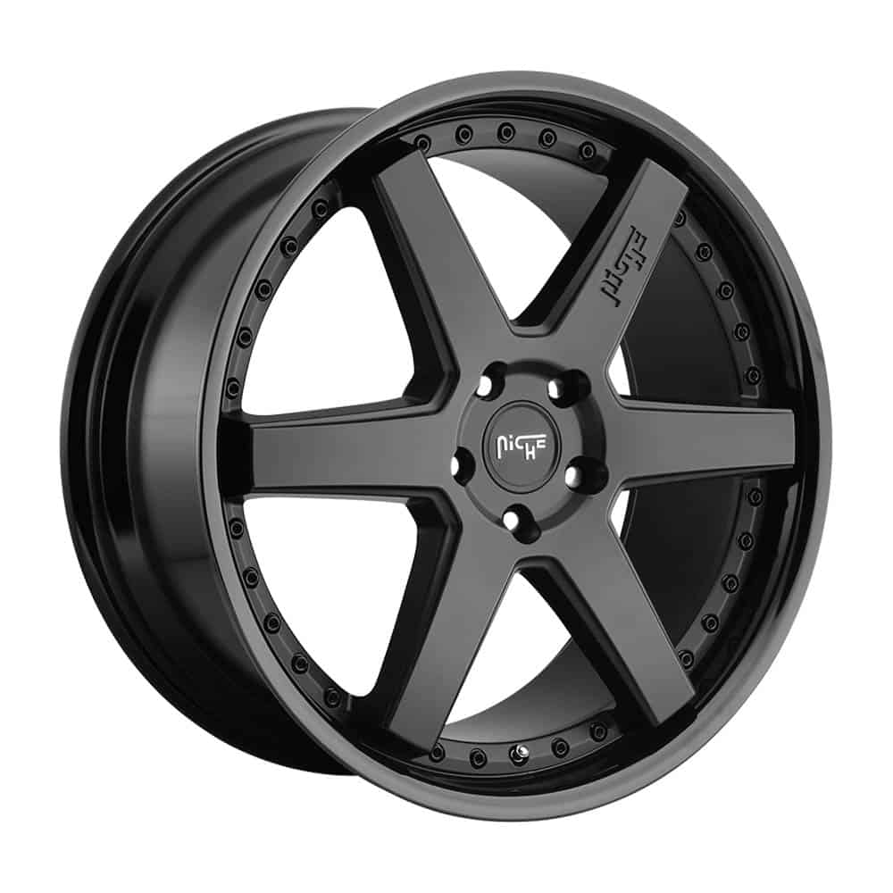 Niche 1PC M192 ALTAIR M192 18X8.5 5X4.5 GL-BLK-MB 35MM