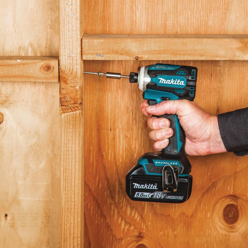 Makita 2-Tool Hammer Drill Driveramp 4-Speed Impact Driver Cordless Tool Combo Kit