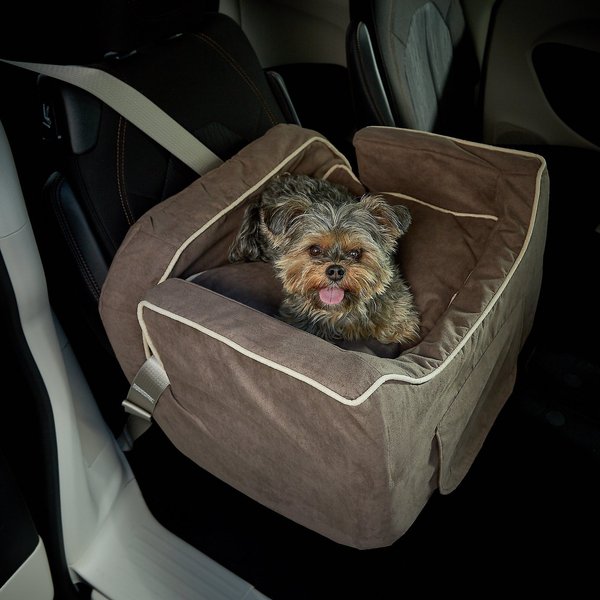 Snoozer Pet Products Luxury Lookout II Micro Suede Dog and Cat Car Seat