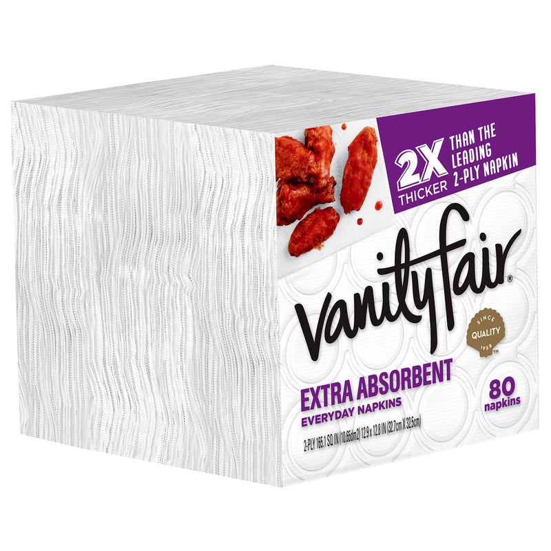 VANITY FAIR NAPKINS 80PK