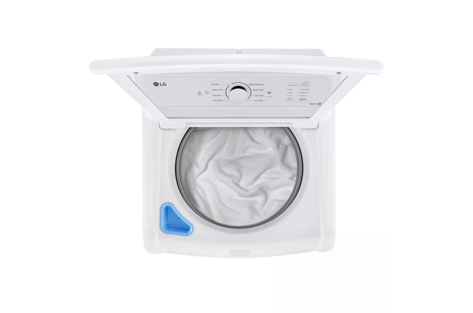 Lg WT6100CW 4.3 Cu. Ft. Ultra Large Capacity Top Load Washer With Turbodrum™ Technology