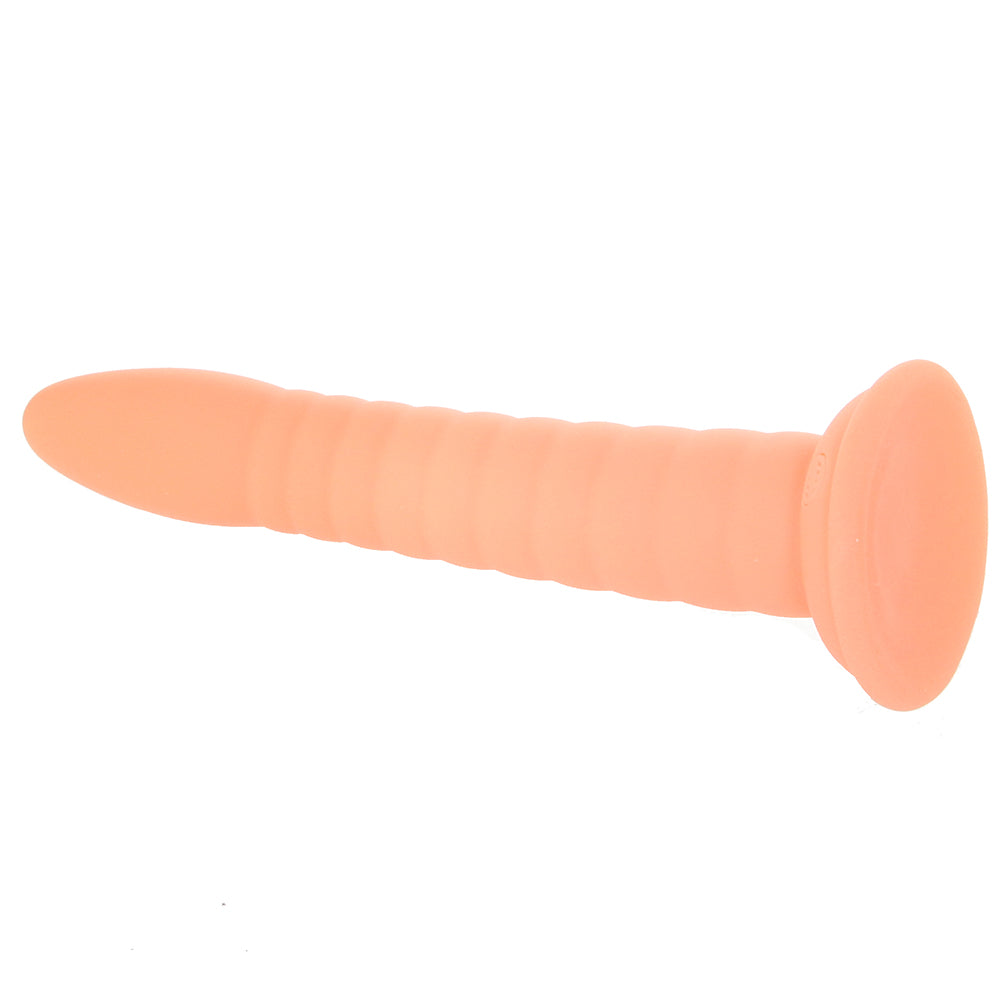 Dillio Platinum Wild Thing 7 Inch Dildo in Orange