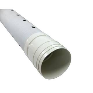 Advanced Drainage Systems 4 in. x 10 ft. Triplewall Perforated Drain Pipe 4520010