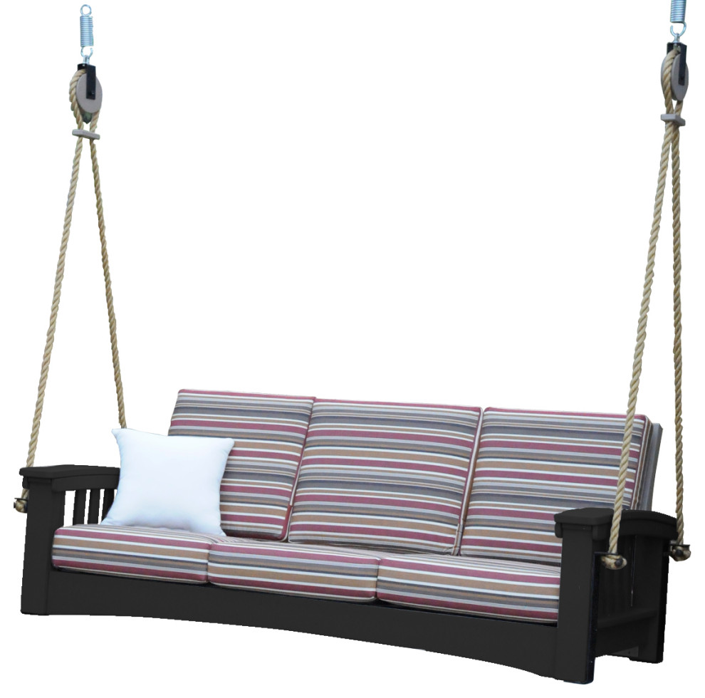 Poly Sofa Rope Swing   Transitional   Porch Swings   by Furniture Barn USA  Houzz