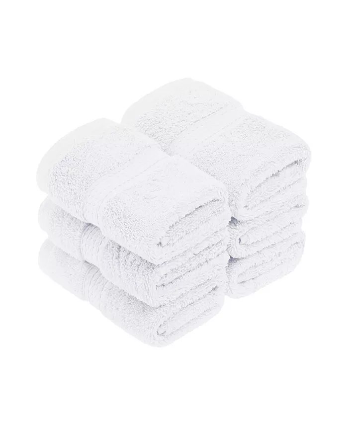 Superior Highly Absorbent Egyptian Cotton Ultra Plush Solid Bath Towel Set Collection