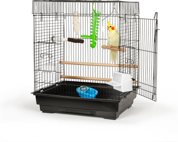 Featherland Paradise 450S Starter Kit Bird Cage， Black