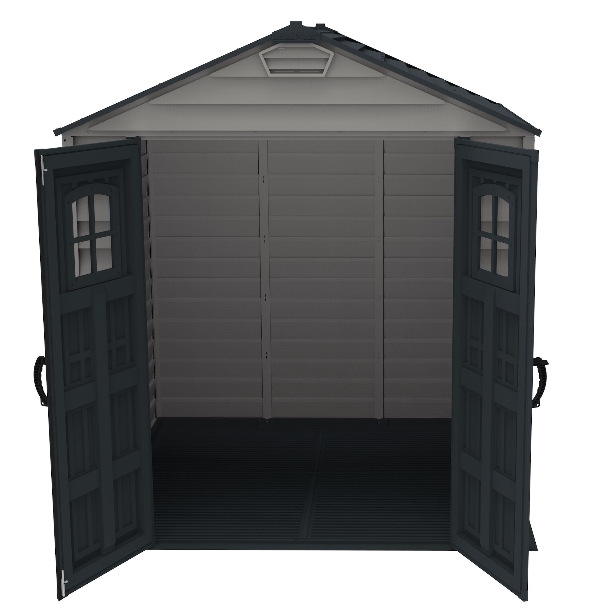 Duramax 7x7 StoreMax Plus Vinyl Shed w/molded floor (East Coast Purchase Only)