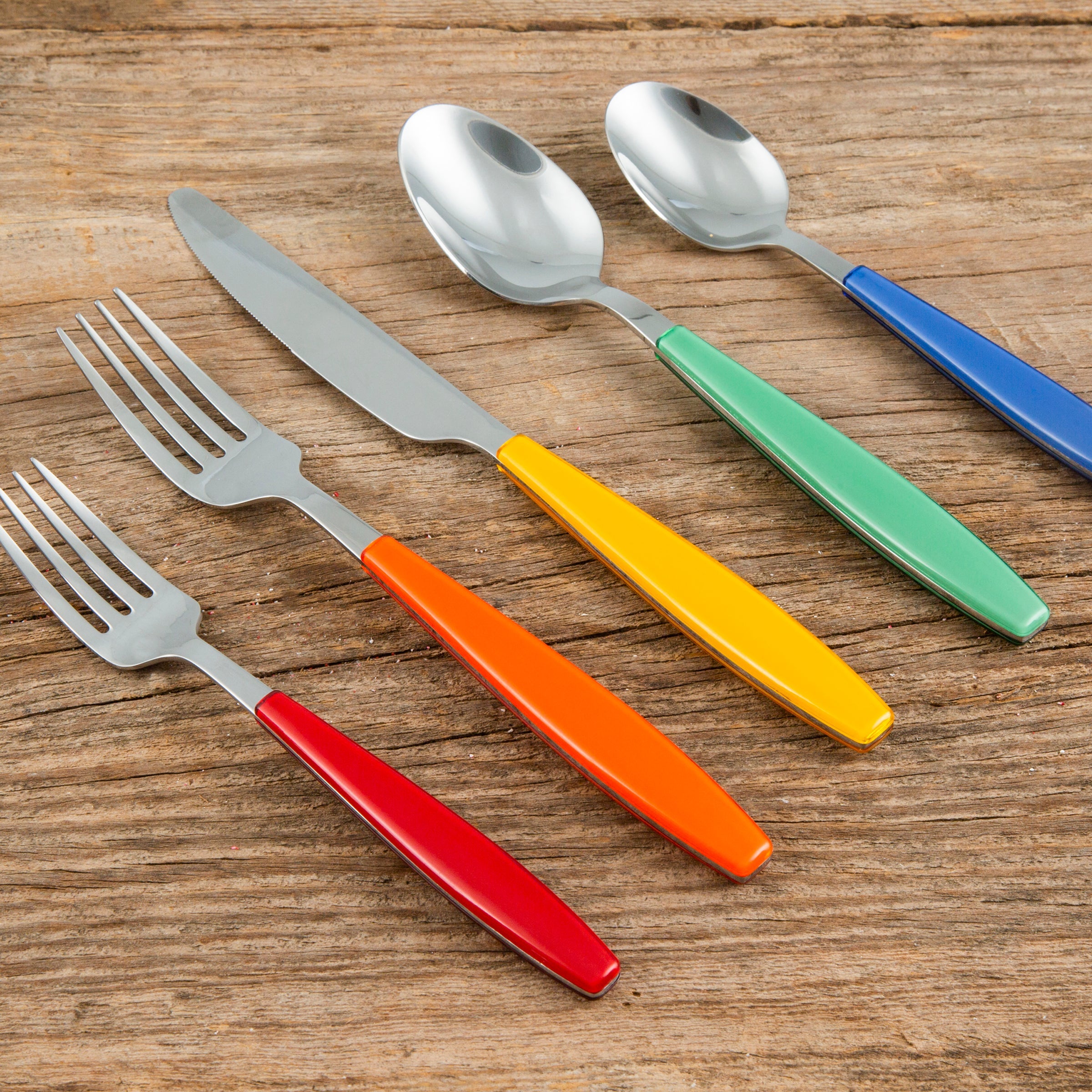 Fiesta Jamboree Multicolor 20-Piece Flatware Set