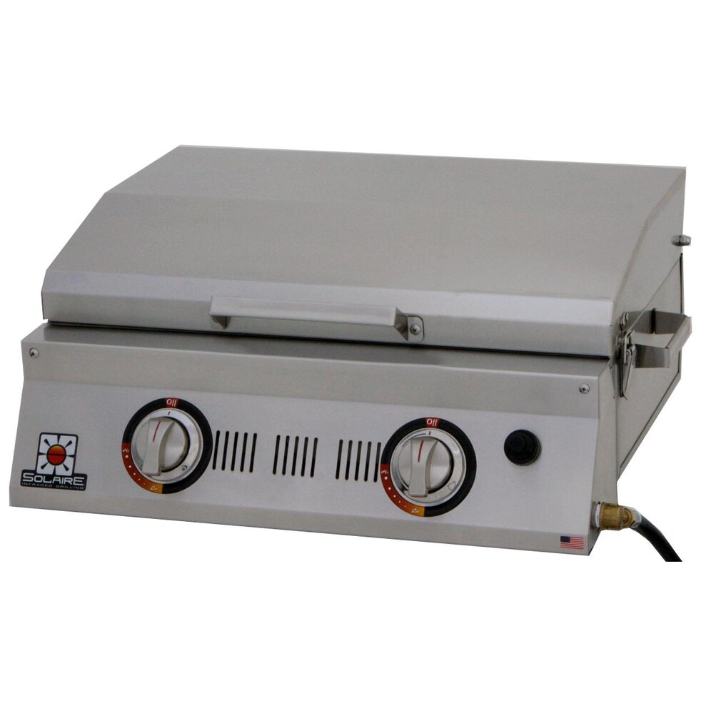 Solaire AllAbout 2-Burner Portable Infrared Propane Gas Grill