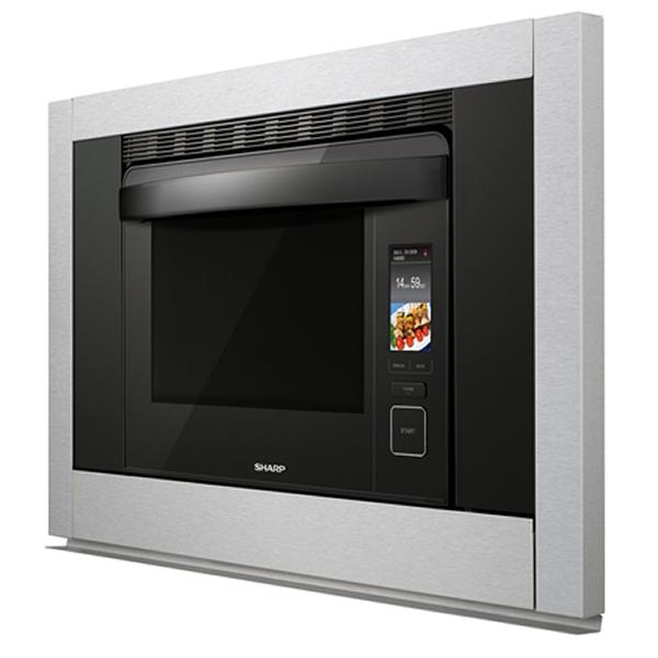 Sharp 30-inch, 1.1 cu.ft. Built-in Single Steam Oven SSC3088AS