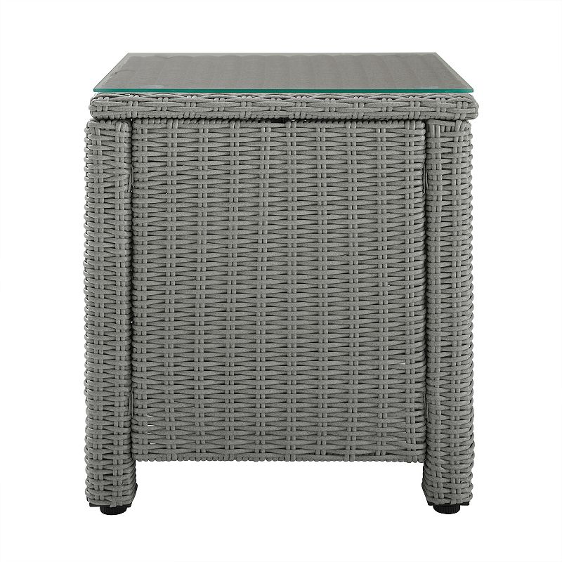 Crosley Bradenton Wicker Outdoor End Table