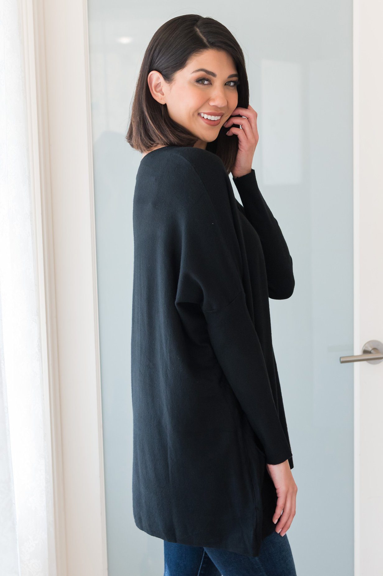 Casual Chic Modest Oversize Sweater