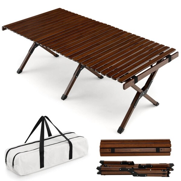 Portable Picnic Table with Carry Bag for Camping and BBQ