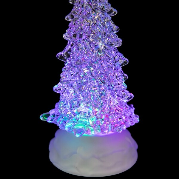 LED Lighted Acrylic Christmas Tree Decoration