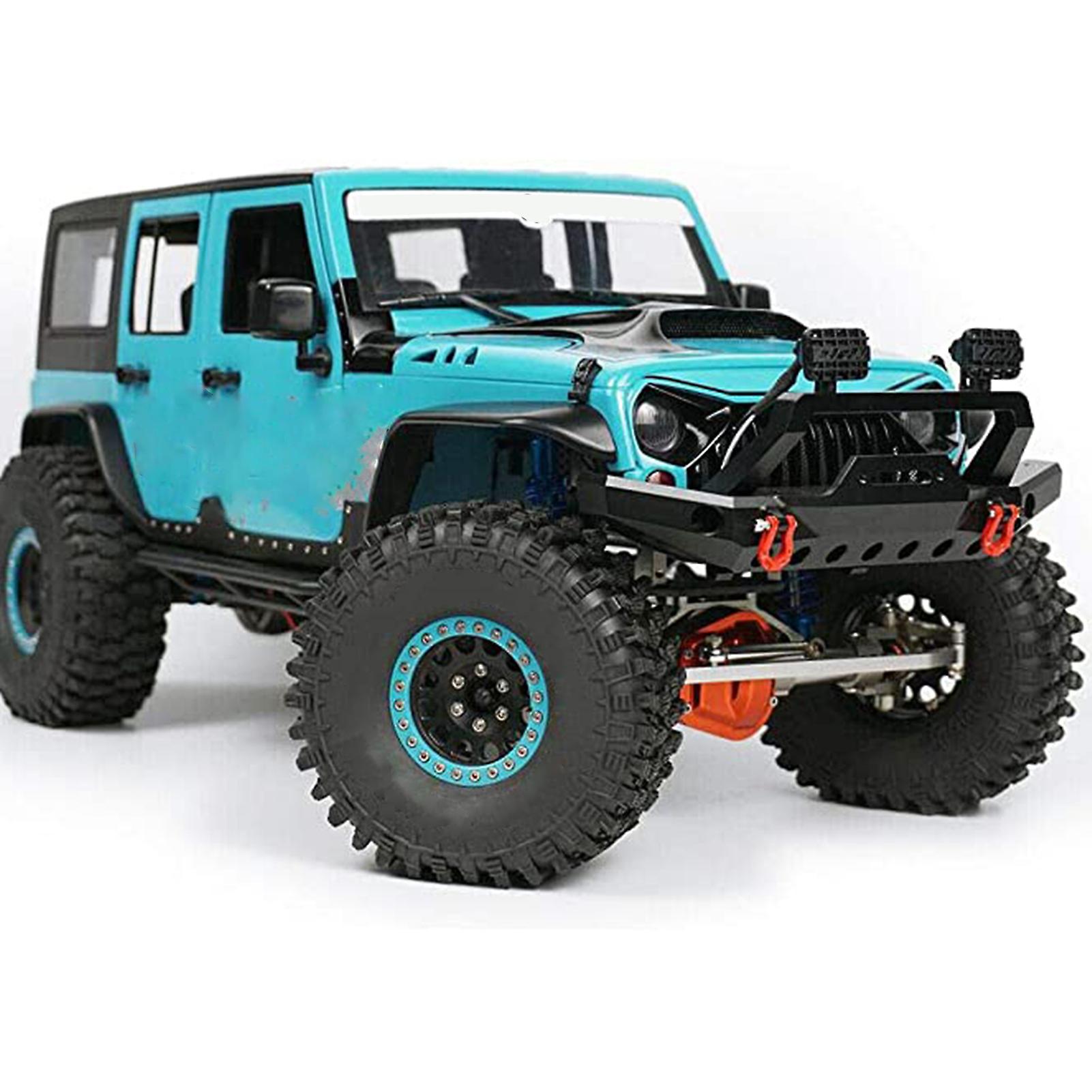 Aluminum Alloy Front Bumper Compatible With 1/10 Trx4 Axial Scx10 90046 Scx10 Iii Axi03007 Axi03003 Rc Car No.223336